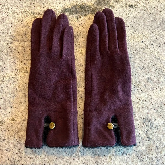 Ralph Lauren Accessories - Ralph Lauren Burgundy Women’s Glove